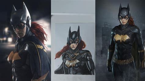 Drawing Batgirl Barbara Gordon Batman Arkham Knight Youtube