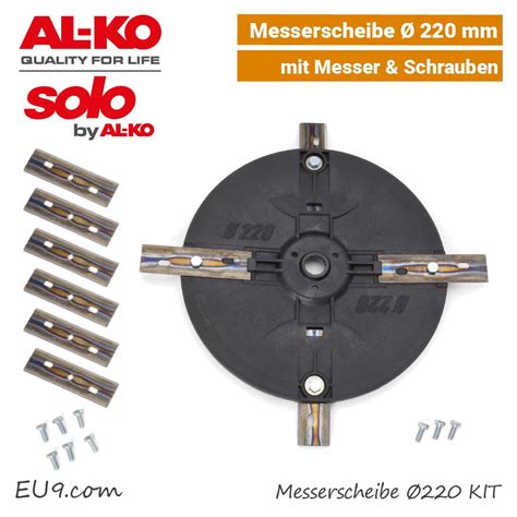 ALKO SOLO Messerscheibe 22cm Robolinho 700 822 1150 1300