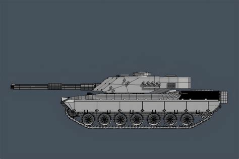 Stl File C1 Ariete Italian Main Battle Tank 🤌・model To Download And 3d