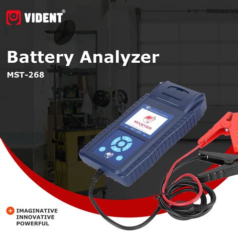 Digital Battery Tester With Printer Siplah