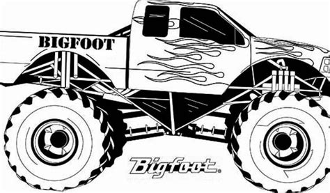 Monster Truck Clip Art Wikiclipart Monster Truck Coloring Pages