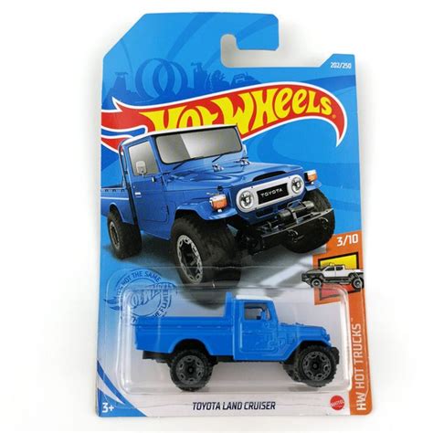 Машинка Mattel Hot Wheels 2021 C4982 Toyota Land Cruiser Blue купить на OZON по низкой цене