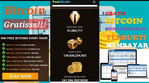 Situs Penghasil Bitcoin Gratis Terbukti Membayar Dan Bisa Di Gandakan