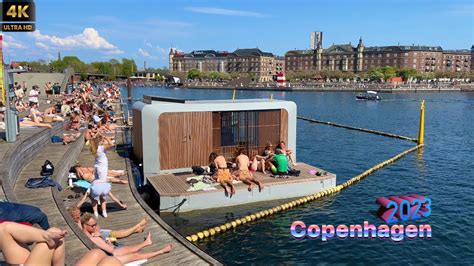 Kalvebod Brygge Harbour Bath Beach Copenhagen Denmark May