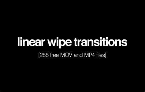 Linear Wipe Transitions Free Mov And Mp Files Kambada Studio