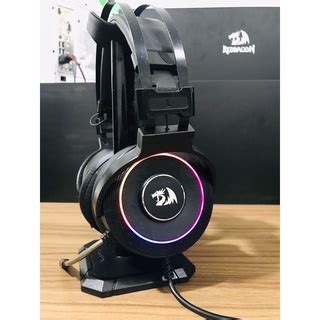 Fone Headset Gamer Redragon Lamia Rgb Preto Recondicionado