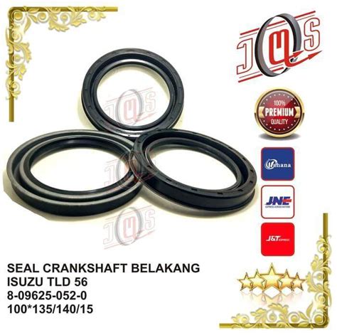 Oil Seal Crankshaft Rear Kerk Ker Kruk As Belakang Isuzu Tld Tld