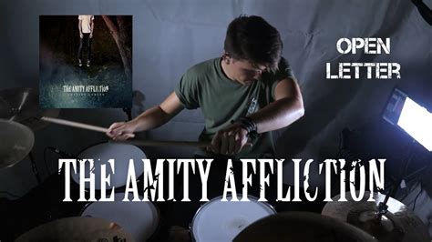 The Amity Affliction Open Letter DRUM COVER Hendrik Drums YouTube