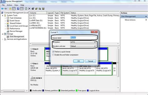 Disk Management In Windows 7 Techyv