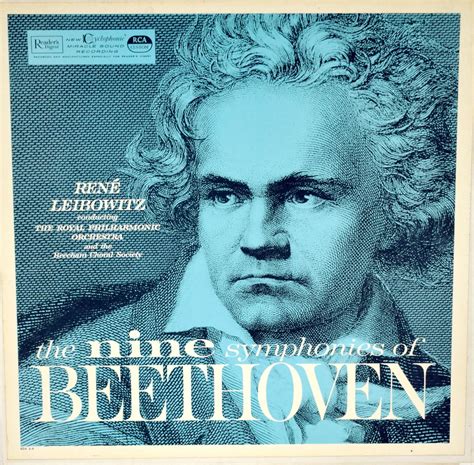 7 LP box set The Nine Symphonies Of Beethoven with René Leibowitz