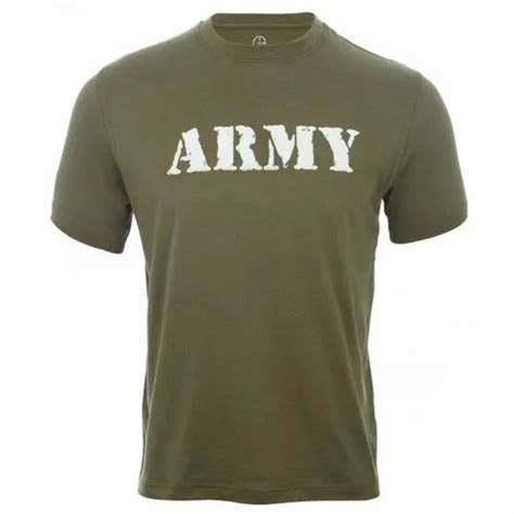 100 Cotton Olive Green Army Og White Font T Shirt At Rs 499piece In Bengaluru