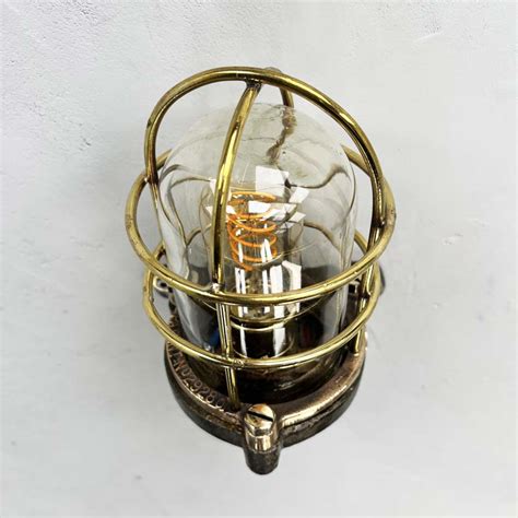 Industrial Cage Wall Light Vintage Industrial Lighting Loomlight