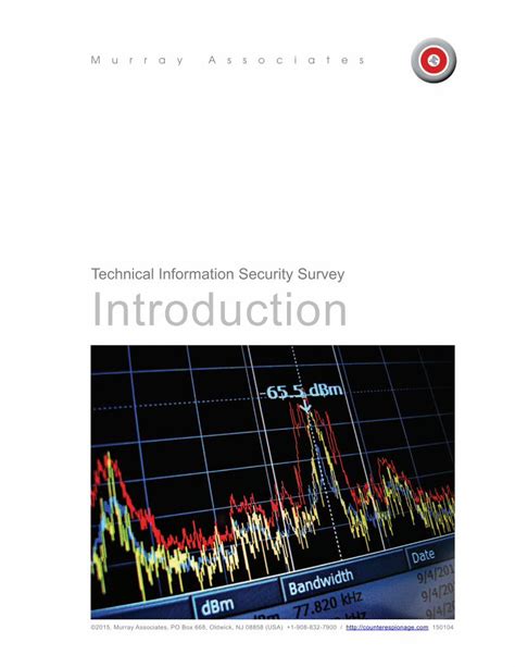 Pdf Technical Information Security Survey Introduction Ww Prweb