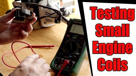 How To Test A Small Engine Coil Using A Multimeter Youtube