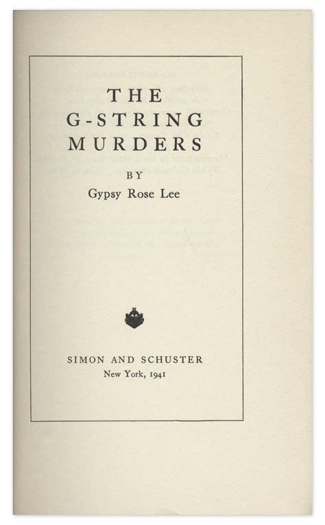 Lot Detail Gypsy Rose Lee Signed First Edition Of Her Novel The G
