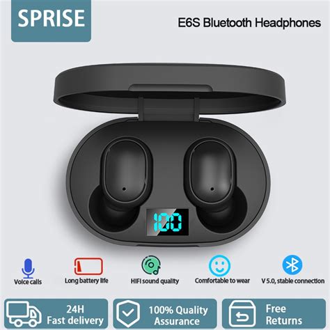 Sprise A6s Earbuds Portable Bluetooth Earphone Tws Wireless Stereo