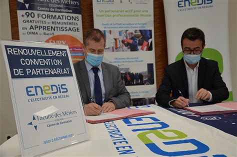 Ans Partenariat Enedis Facult Des M Tiers Essonne