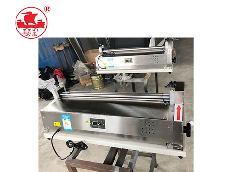 Semi Automatic Hard Cover Paper Board Glue Machine Stainless Steel Hot Melt Pasting Gluing Machine