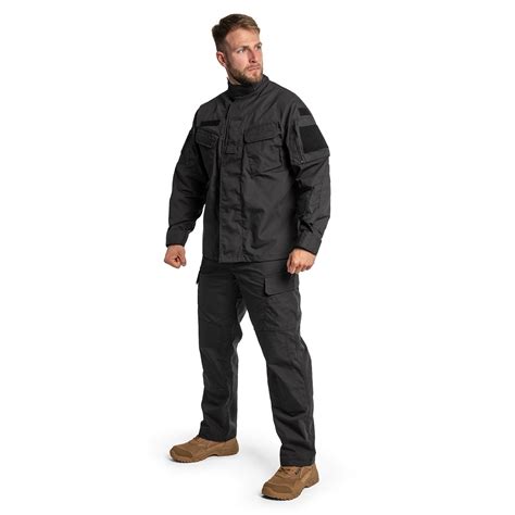 Bluza Mundurowa Maxpro Tech Wz Rip Stop Black Sklep Militaria Pl