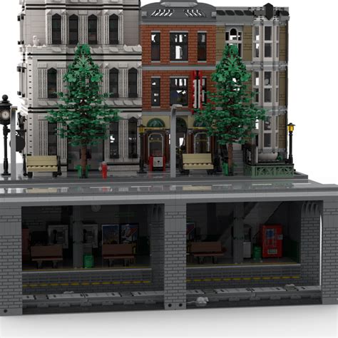 Lego Moc New York Part 1 By Lego New York Rebrickable Build With Lego