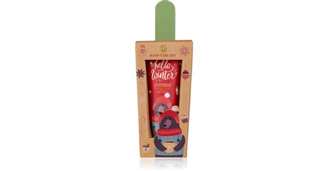 Accentra Hello Winter Coffret Cadeau Gingerbread Cranberry Mains Et