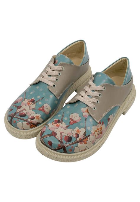 Women Vegan Leather Multicolor Casual Shoes - Blue Ground Design - DOGO ...