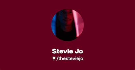 Stevie Jo Instagram Facebook TikTok Linktree