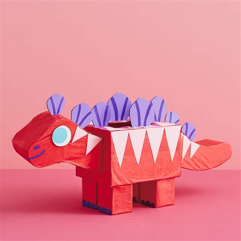 DIY Dinosaur Valentine Box Hallmark Ideas Inspiration