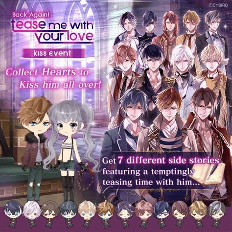 Kiss Event In Ikemen Vampire Tease Me With Your Love Anime Lovers