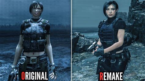 Assignment Ada Recreation Full Comparison In Resident Evil 4