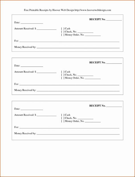 Microsoft Word Receipt Template Ticketsfer
