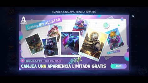 Una Apariencia Totalmente Gratis Completando Tareas Evento All Star