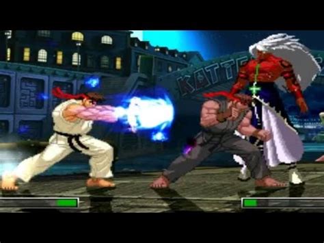 Evil Ryu And Master Ryu Vs Orochi Team Epic Mugen Battle KOF Vs