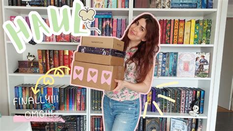 Book Haul Unboxing Midnight Whispers Box Bookish Box Fairyloot And