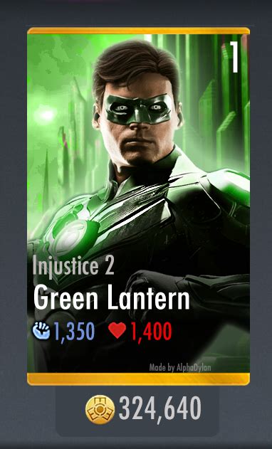 Injustice 2 Green Lantern by AlphaDylan on DeviantArt