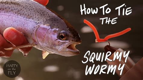 Fly Tying For Beginners Squirmy Wormy How To Tutorial Youtube