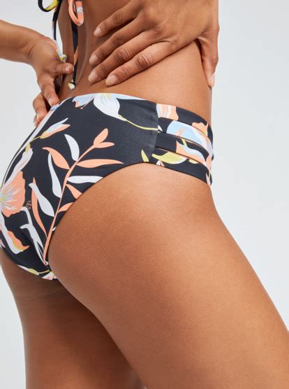 Hibiscus Wave Hipster Printed Bikini Bottoms Roxy