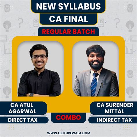 Air Ca Ca Final Combo Of Atul Agarwal Direct Tax Surender Mittal