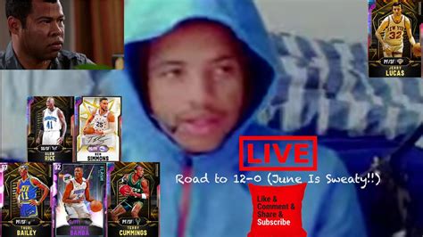 Road To 12 0 Nba 2k20 Myteam Live Stream Unlimited Gameplay June Is Sweatyy Jerry Road To 1