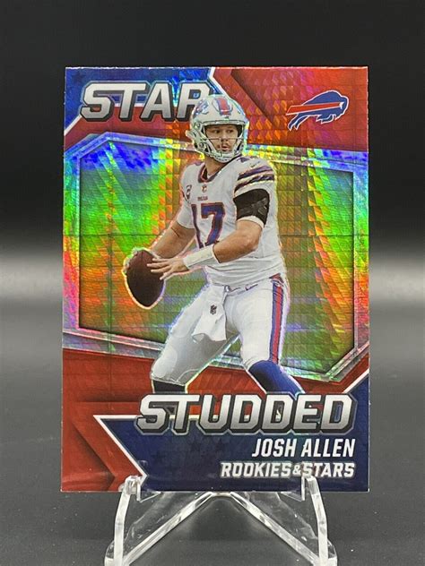 Panini Rookies Stars Star Studded Red Prizm Josh Allen Ss