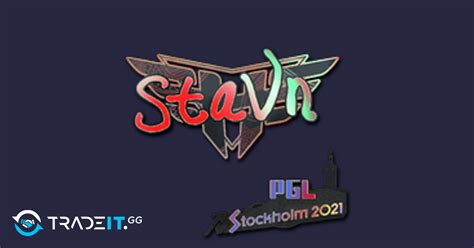 Sticker Stavn Holo Stockholm 2021 Tradeit