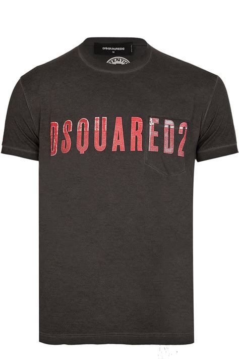 Dsquared Chic Dan Fit T Shirt Grey