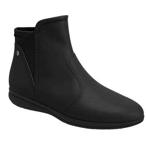 Bota Feminina Cano Curto Sandy Preto Piccadilly Karina Calçados