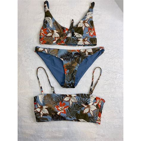 Damsel Reversible Bikinis Mercari