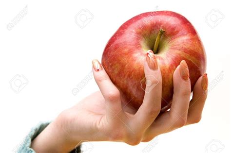 Day 1 Poisonous Hand Holding Apple Apples Photography Hand Drawing