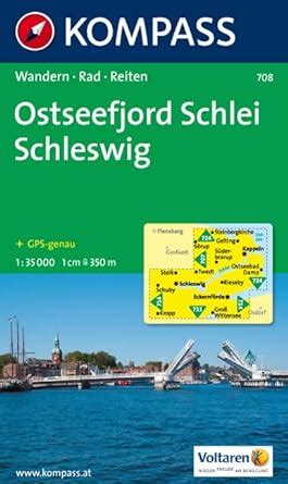 Ostseefjord Schlei Schleswig Wanderkarte Mit Radrouten