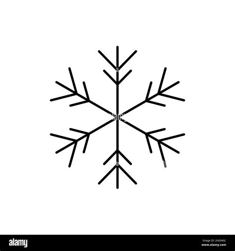 Simple Snowflake Icon