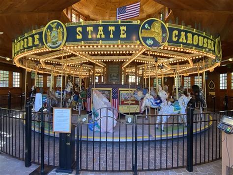 Cooperstown Empire State Carousel A Cool Find At The Far Flickr