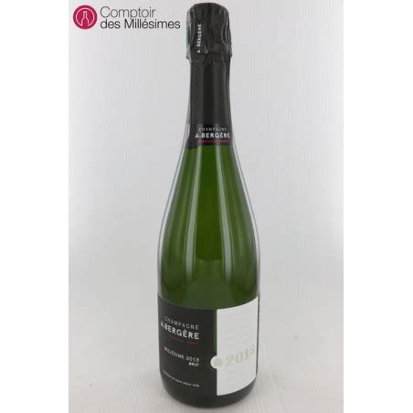 Champagne A Bergère Millésime 2013 Brut au meilleur prix