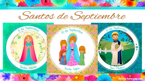 Santoral De Septiembre Santos Del Mes De Septiembre